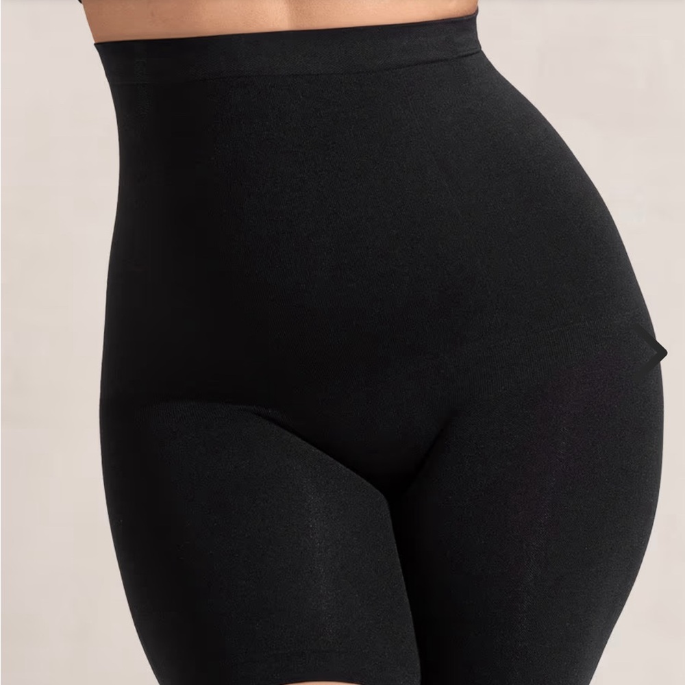 Shapermint Black Seamless Shapewear Shorts